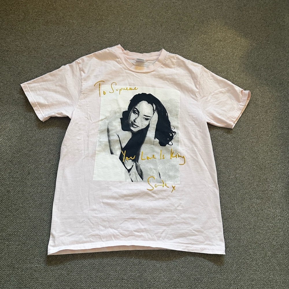 SADE Supreme Pink Tee L